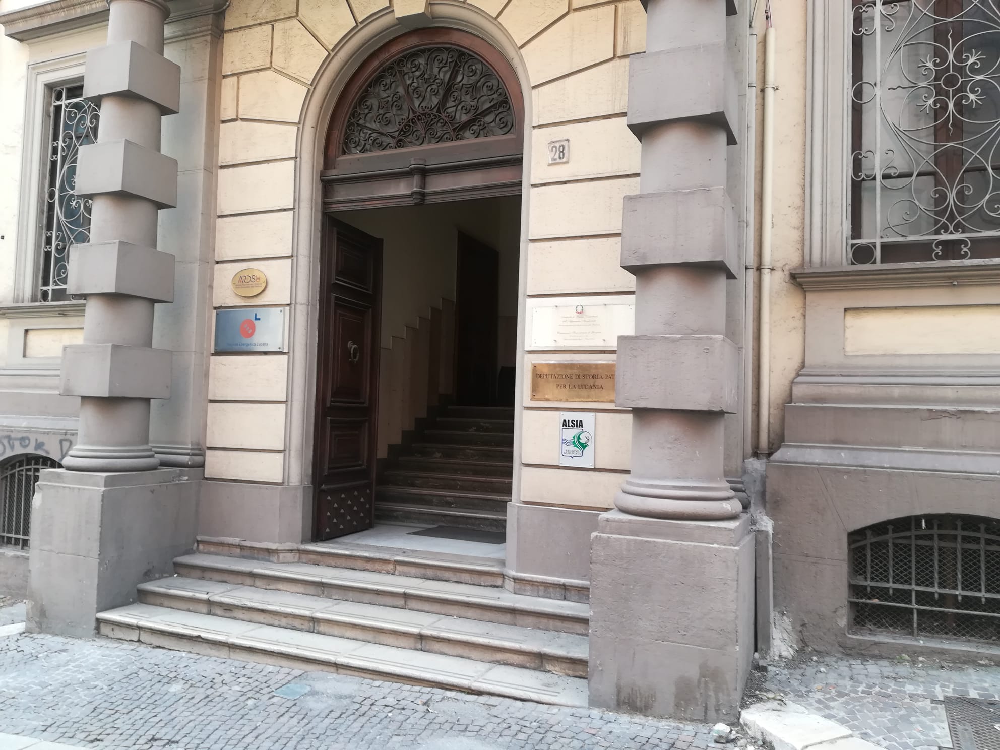 La nuova sede dell'ALSIA a Potenza, in Corso Umberto I, n. 28