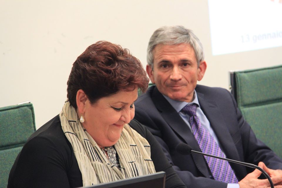 La ministra Bellanova e il direttore dell'ALSIA, Crescenzi