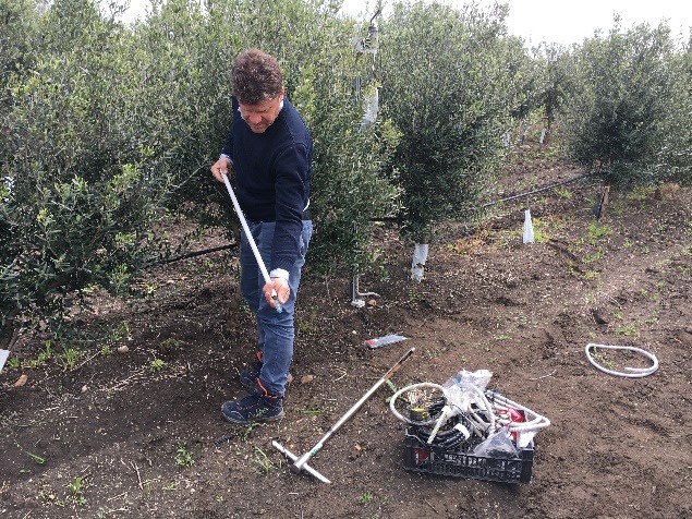 Foto 4. Installazione sonde SM100 WATERSCOUT SPECTRUM 