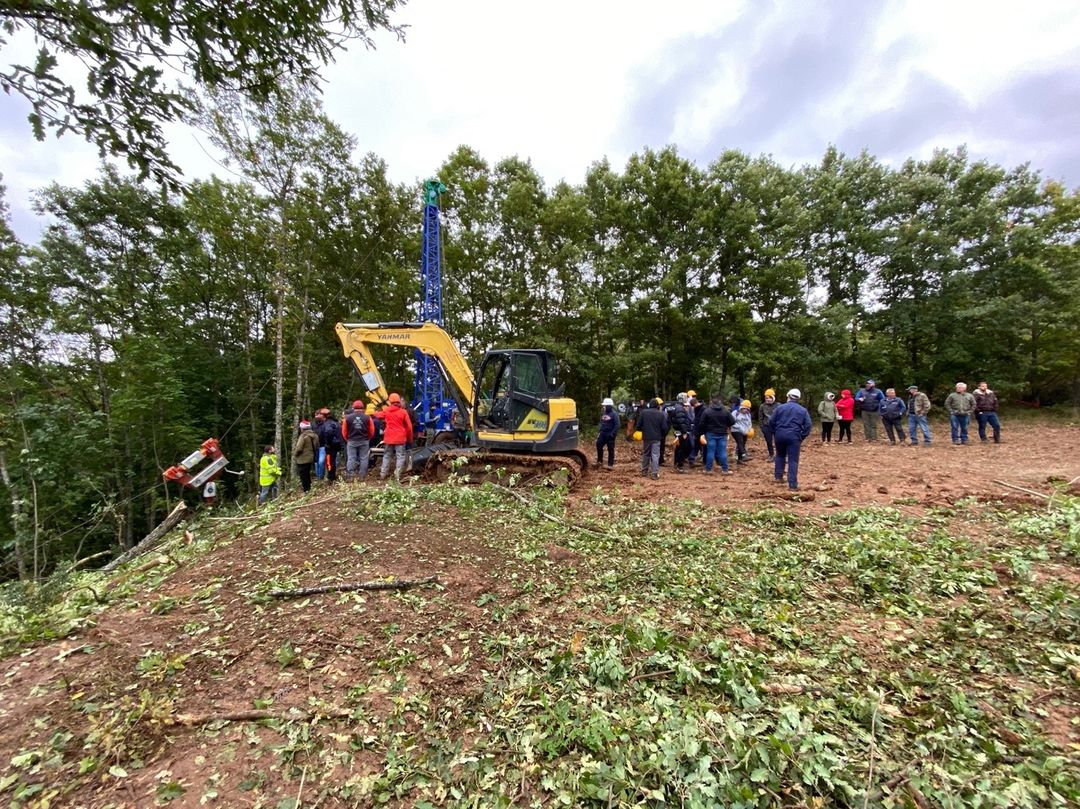 Figura 6.  Campo dimostrativo in agro di Brienza (PZ), evento dell’11 e 12 Ottobre 2021