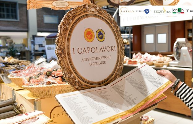 Oltre 830 denominazioni italiane agroalimentari e vinicole saranno al centro di una iniziativa negli store Eataly