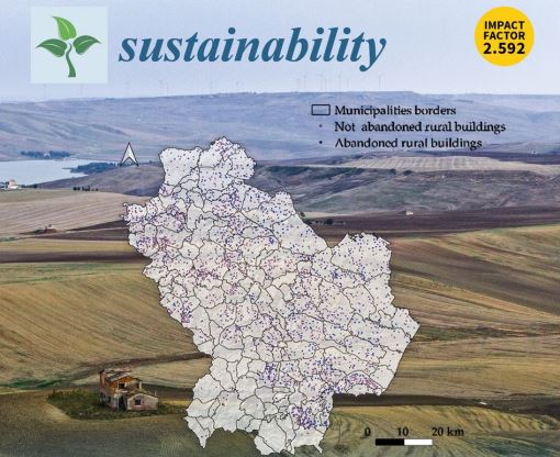 La copertina della rivista di Sustainability