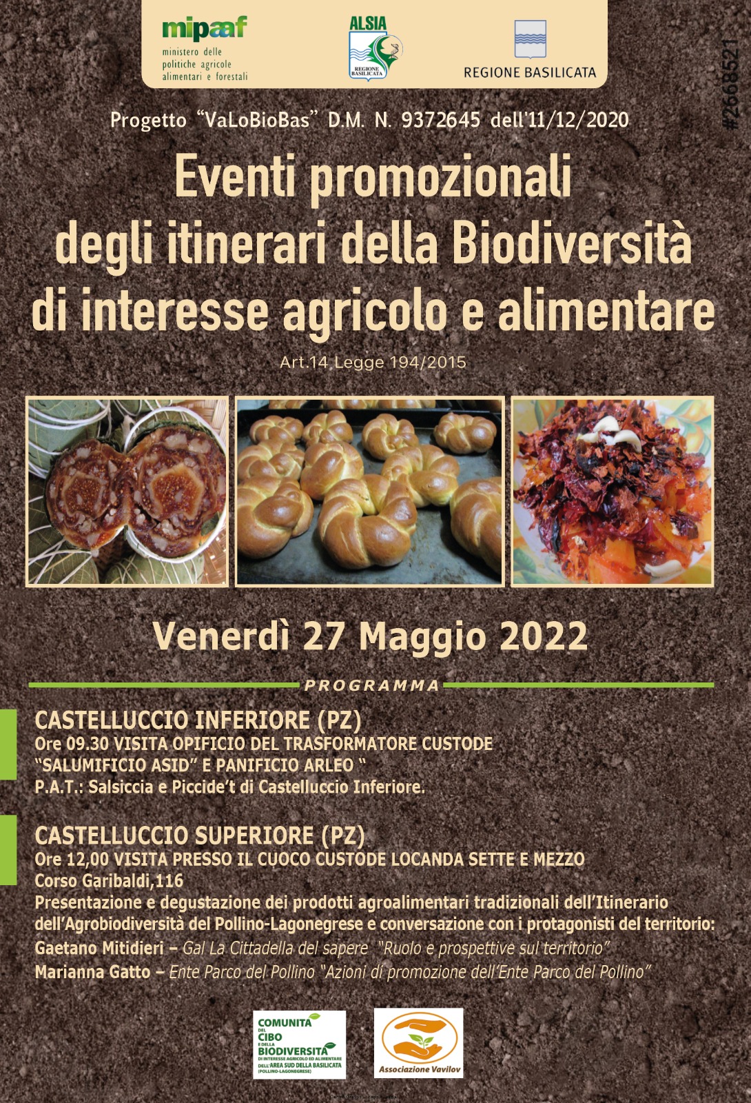 La locandina dell'evento