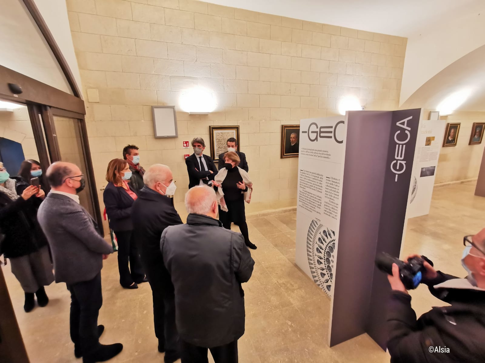 L'inaugurazione della mostra del Geoportale della Cultura alimentare al Museo Ridola
